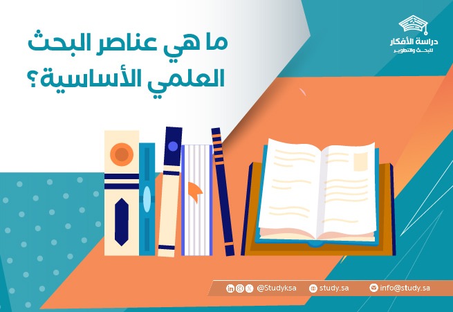 ما هي عناصر البحث العلمي الأساسية؟